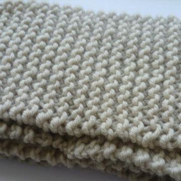 First Garter Stitch Scarf