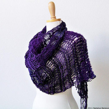 Lace Scarf, Drop Stitch Scarf