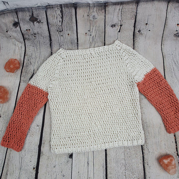 Baby Spring Rose Crochet Raglan