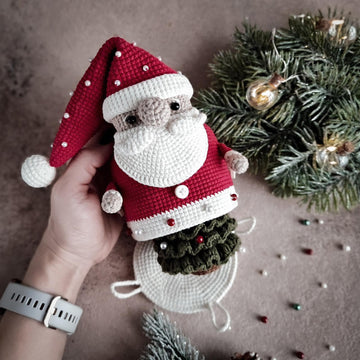 Santa and Christmas Tree