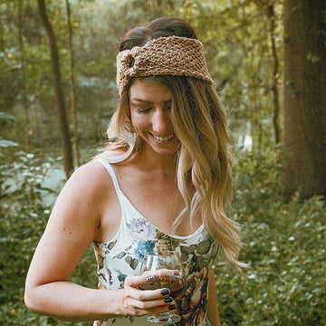 Tunisian Honeycomb Earwarmer Headband
