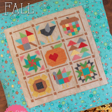 It's Sew Emma Farm Girl Fall Cross Stitch - ISE-401 - Leaflet