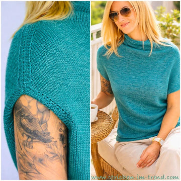Knitting Pattern Summer Top BALU #2 | Easy Knit Top | Sleeveless Women's Top PDF
