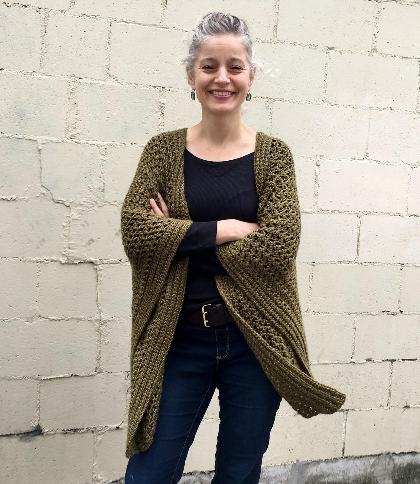 Crochet Ruana Pattern: Really-Caught-My-Eye Ruana