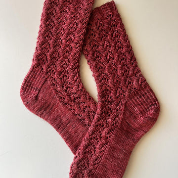 Flowering Quince Socks