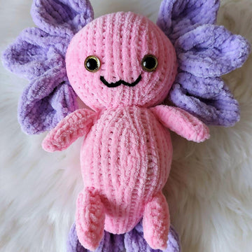 Axolotl Toy Knitting Pattern  LH014