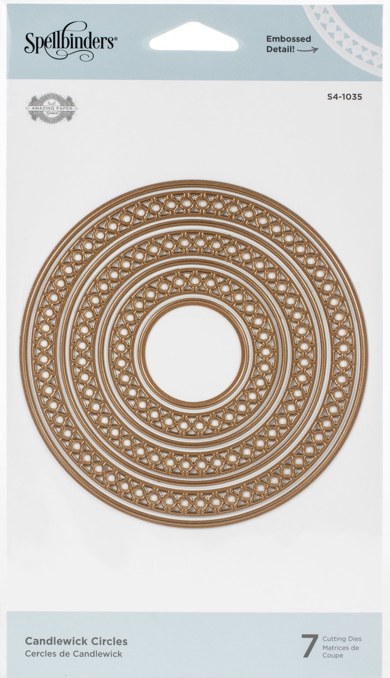 Spellbinders Nestabilities Dies By Becca Feeken - Candlewick Classics Circles