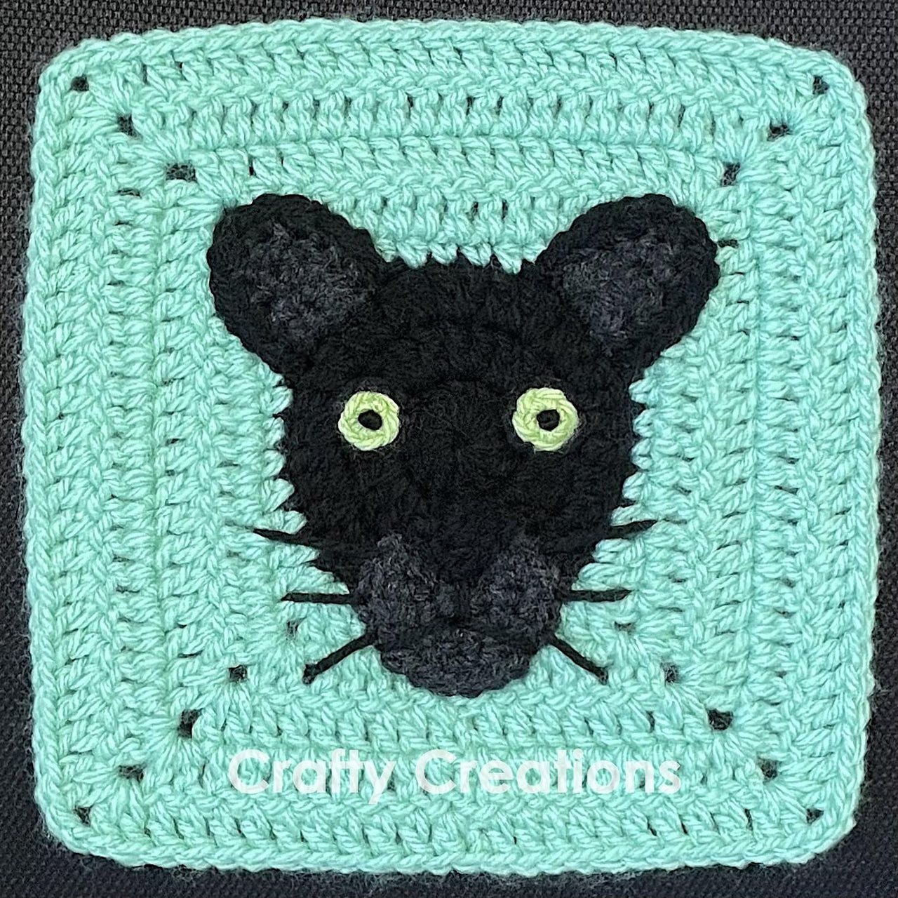 Panther Granny Square
