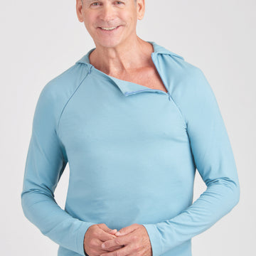 Simplicity Unisex Dual Port Access Chemo Top and Hoodie S9723 - Sewing Pattern