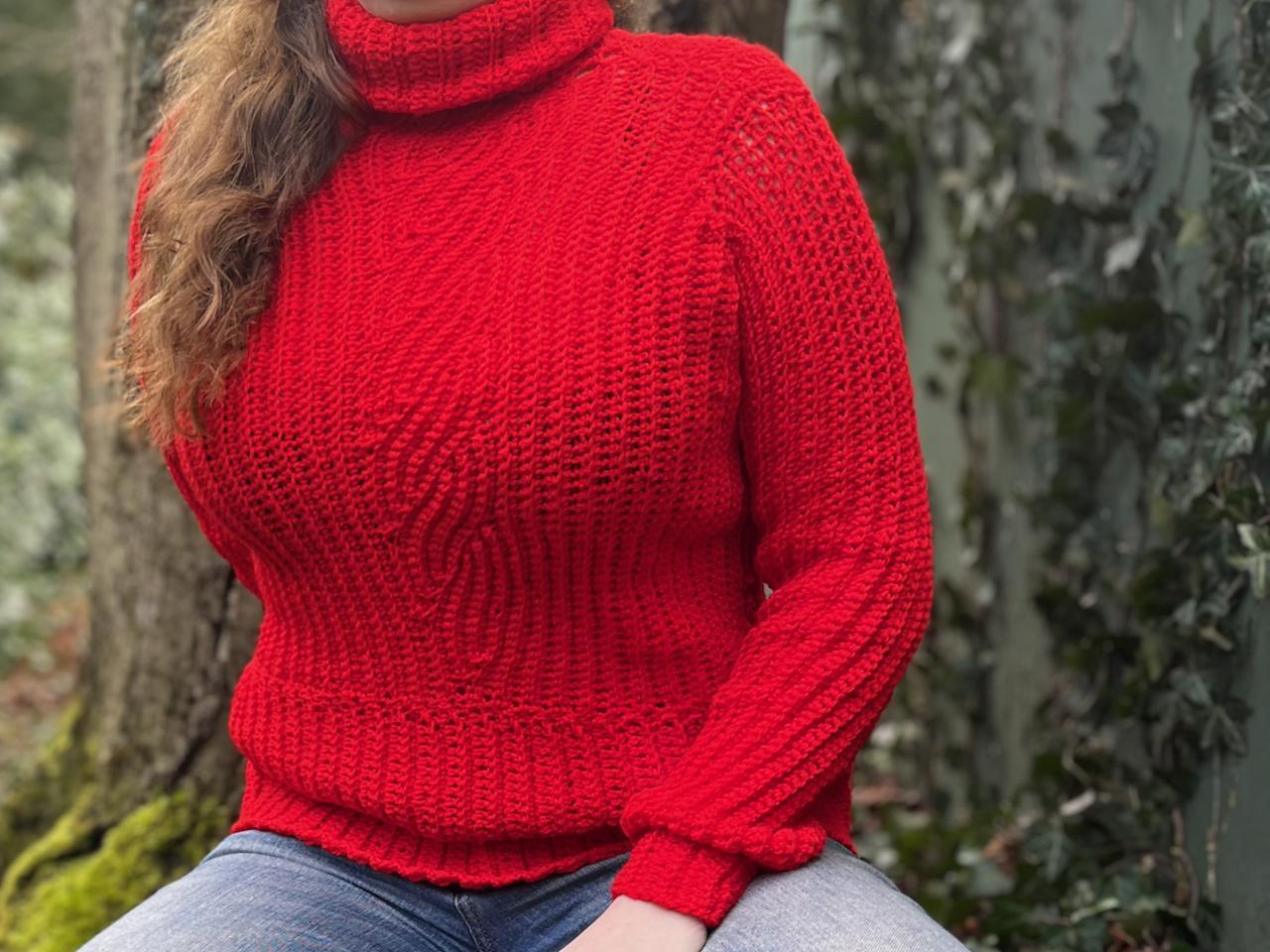 Sweater "Nordic Knot"