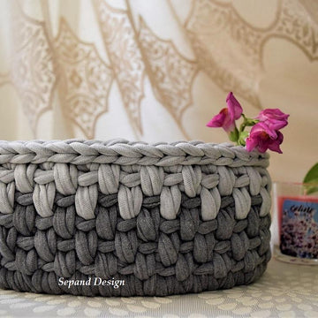 Tshirt yarn basket N83