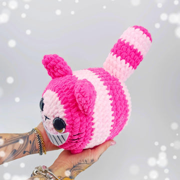 Striped Pink Cat