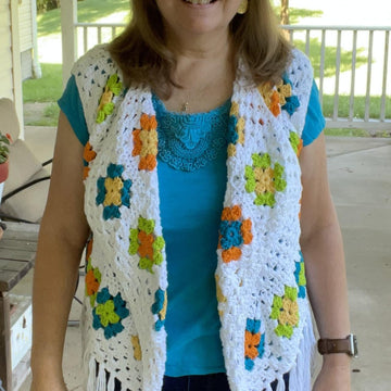 Bonnie's Granny Square Vest