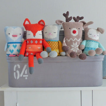 Stuffed toy fox