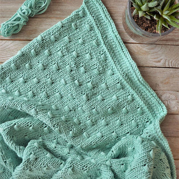 Cute as a Button Baby Blanket
