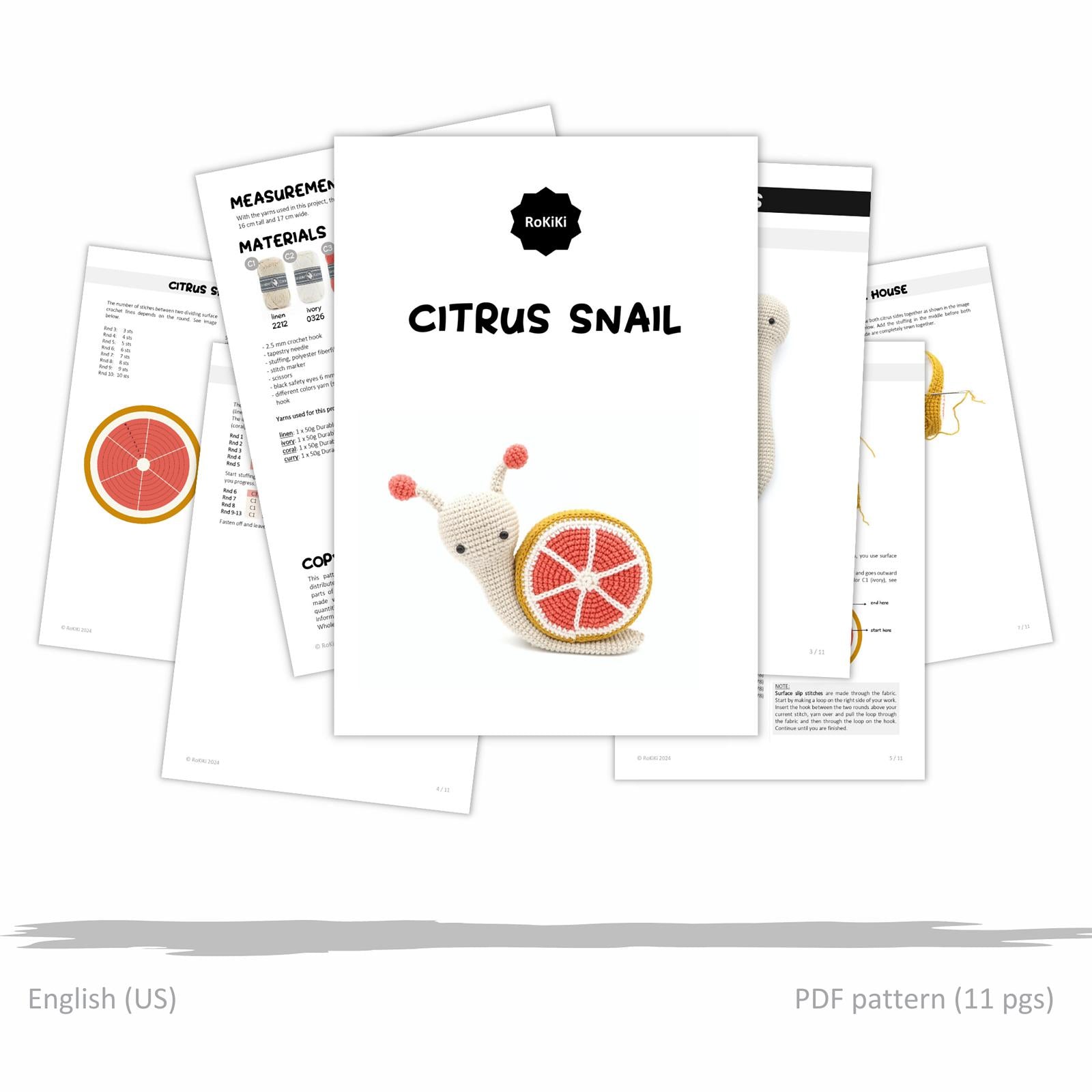 Citrus Slice Snail