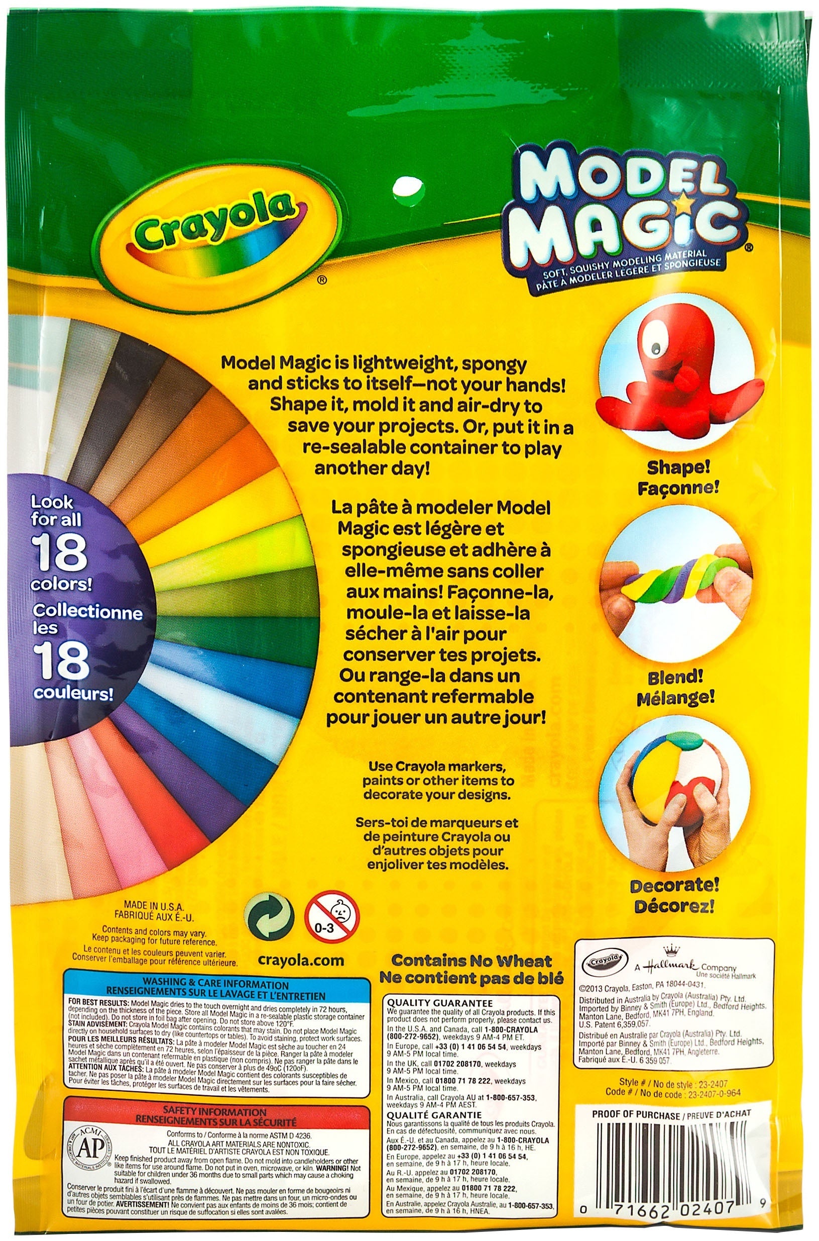 Crayola Model Magic Craft Pack 7oz - Assorted Colors