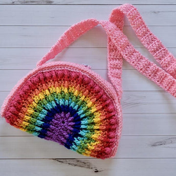 Rainbow Around My Shoulder Purse