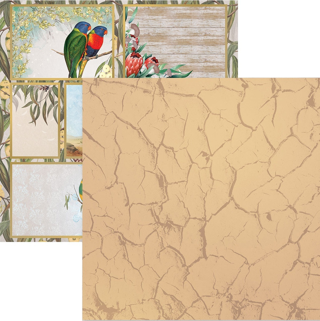 Artdeco Creations Sunburnt Country Double-Sided Paper 12"X12" - #12
