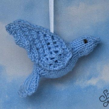 Bird Dove Ornament Decoration Snoo's Knits