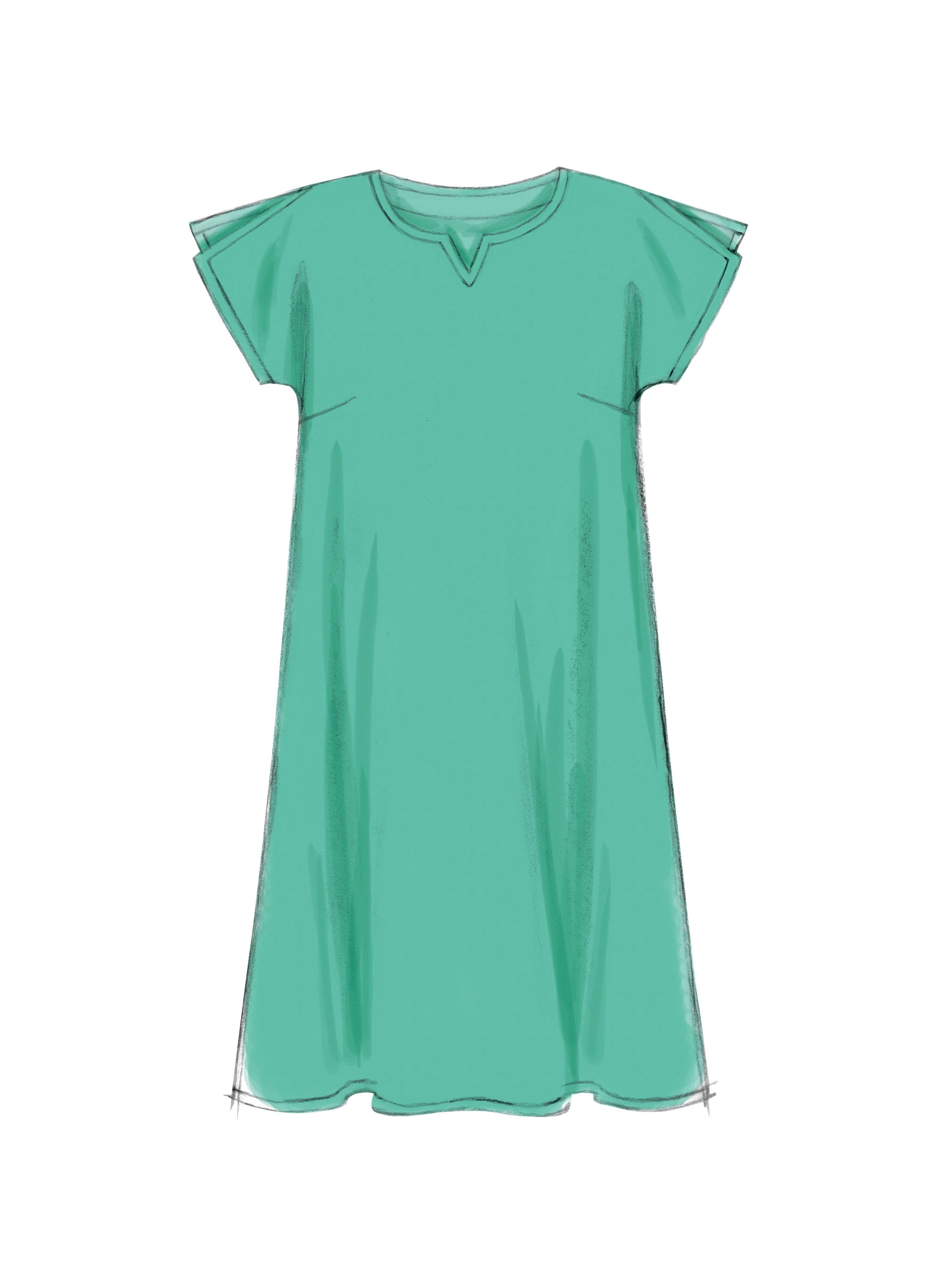 McCall's Women's Top, Tunic, Dress, Shorts and Pants M6971 - Sewing Pattern