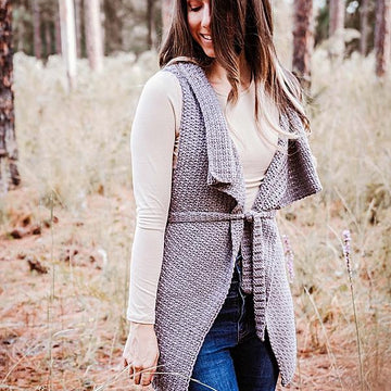 Sutherland Waterfall Crochet Vest
