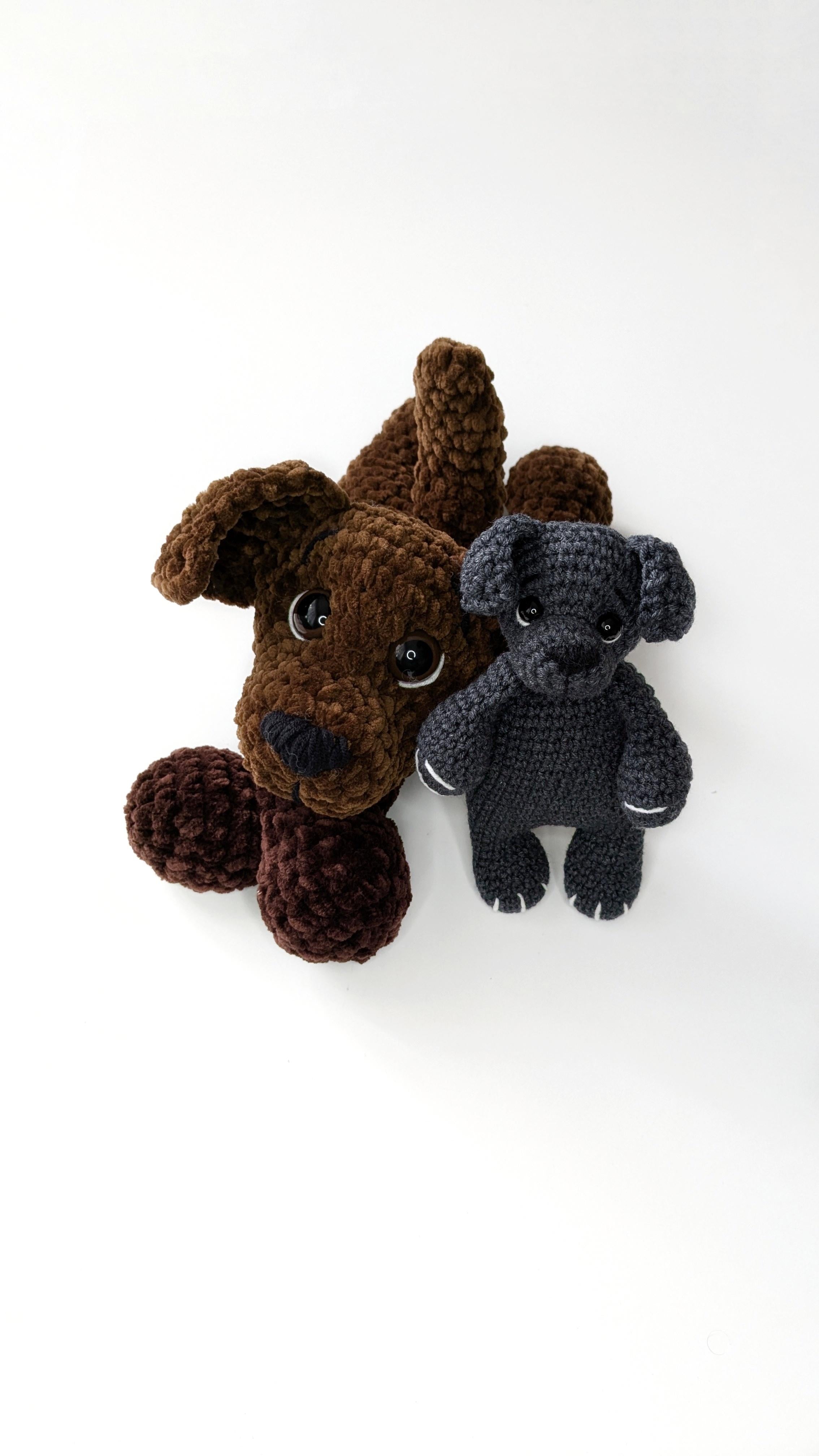 Crochet Dog Baby Snuggler Pattern, Amigurumi Puppy Easy Crochet Plushie