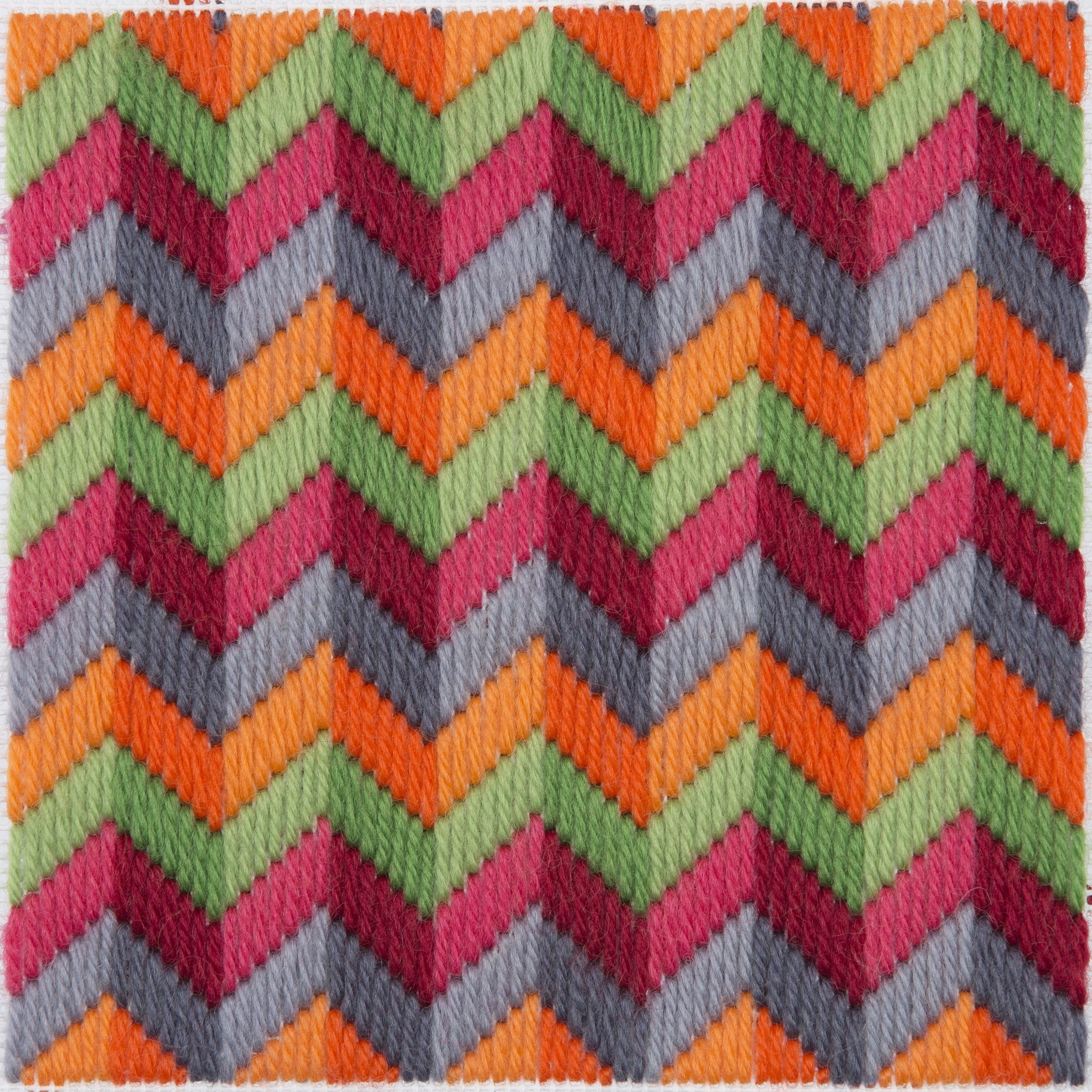 Anchor Bargello Chevron Bargello Kit