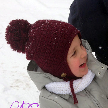Beanie Hat Crochet Pattern for 3-4 Years Old Kids