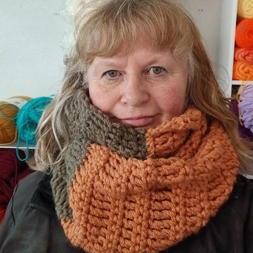 2 Skein Bulky Cowl