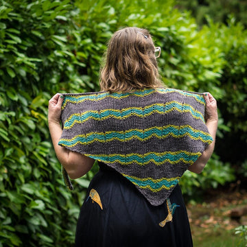 Cascade Range Shawl