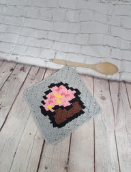Beginner C2C Potholder Pattern "Cupcake"
