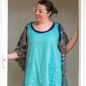 Coastal Sunset Celebration Shawl
