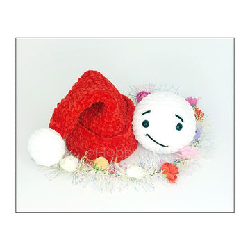 Amigurumi Christmas Snowball