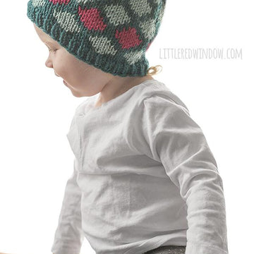 Contrast Diamond Hat