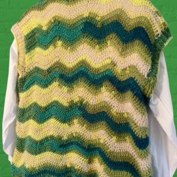 Wavelet Crochet Tank Top