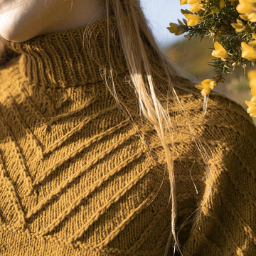 Dryad Sweater Top down