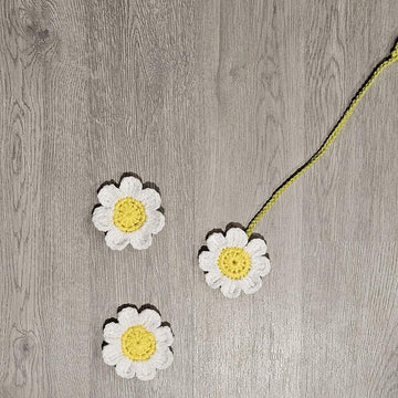 Daisy Keychain and Bookmark