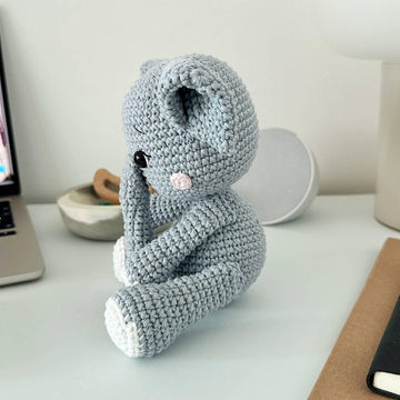 Elephant Amigurumi Crochet Pattern PDF – Elephant Soft Toy, Stuffed Animal Tutorial