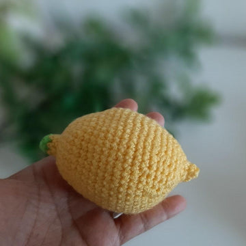 10 crochet fruits set