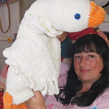 3in1 Farm Goose Baby Blanket
