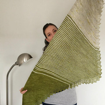 Promise of Spring shawl