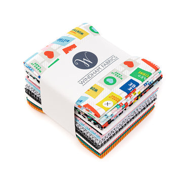 Windham Breaking News Fat Quarter Bundle - Multi