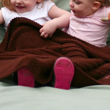 Big Leaf Baby Blanket