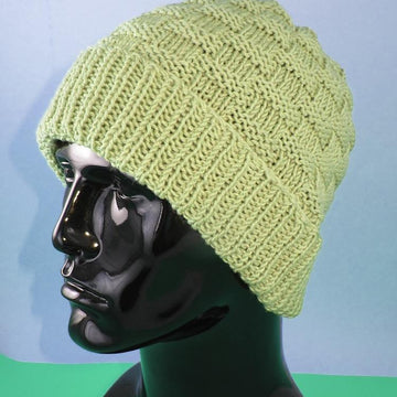 Basket Weave Spring Beanie Hat
