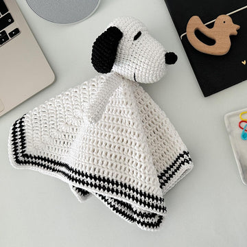 Snoopy lovey blanket