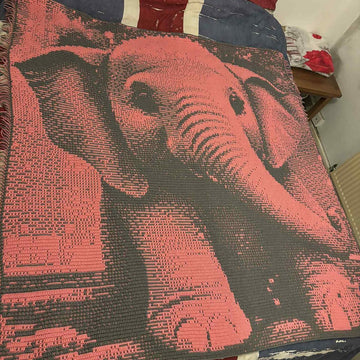 Overlay Mosaic "BABY ELEPHANT"