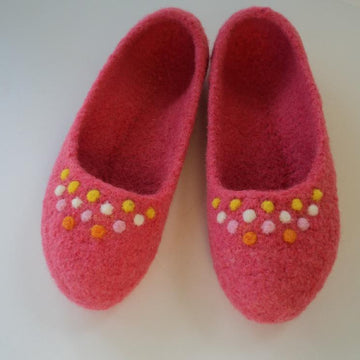 Ladies Ballet Felted Slipper