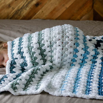 Tributary Baby Blanket