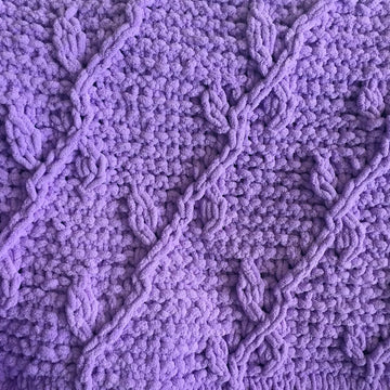 Diagonal Vines Blanket